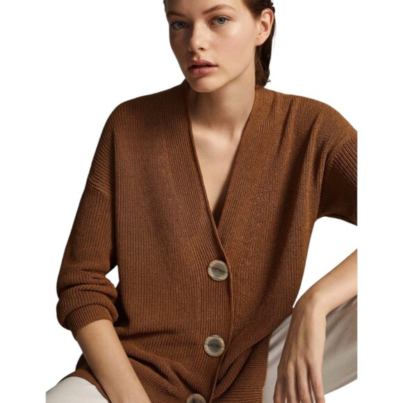 Massimo Dutti Long Cardigan Sweater - Picture 1 of 7